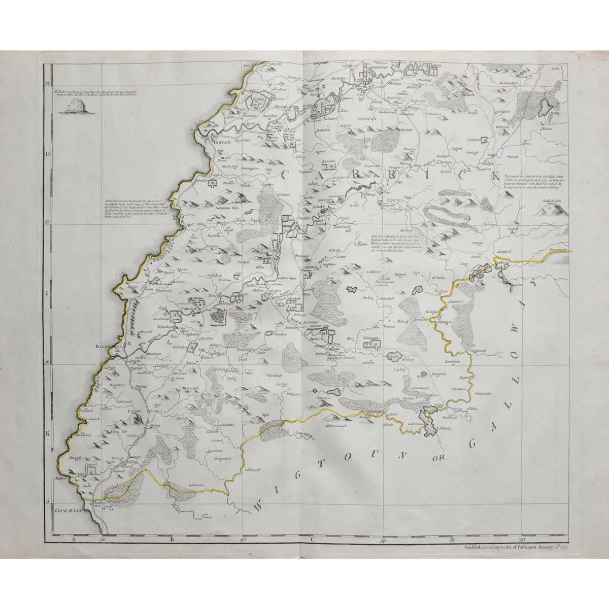 A New Map of Ayrshire, Comprehending Kyle, Cunningham, and Carrick (3)