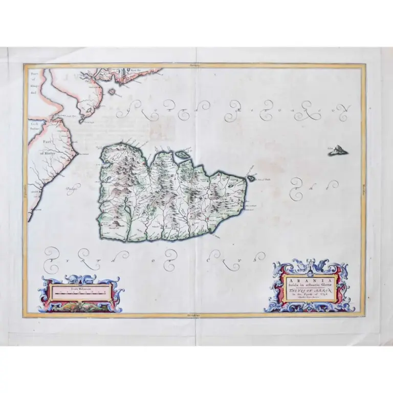 Arania Insula in aestuario Glottae – The Yle of Arren in the Fyrth of Clyd