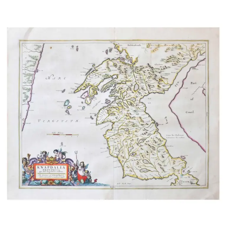 Knapdalia Provincia que sub Argathelia censetur – The Province of Knapdail which is accounted a member of Argyll