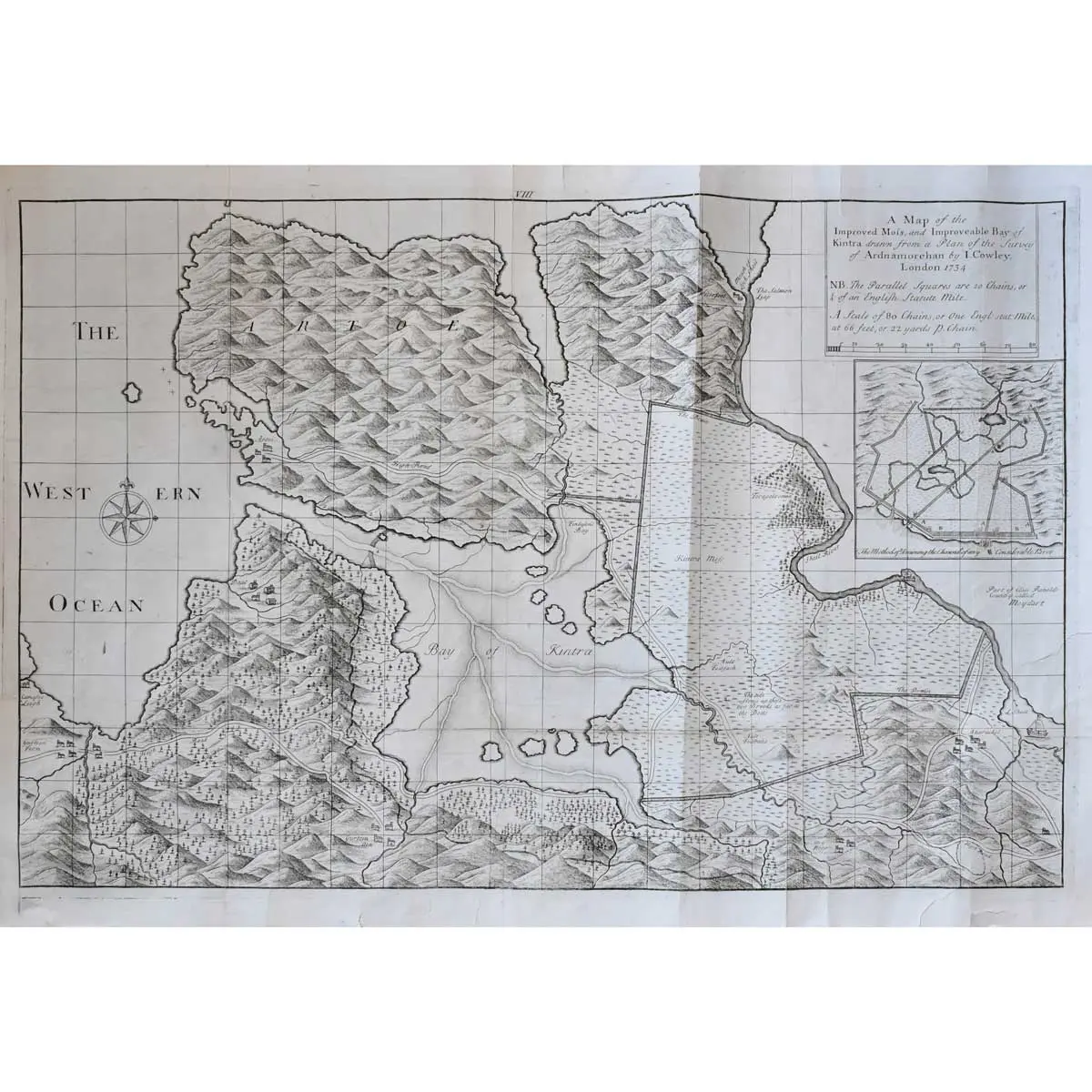 A Map of the Improved Moss and Improveable Bay of Kintra…