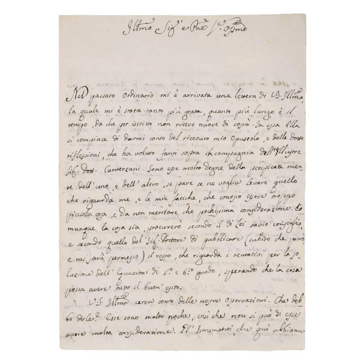 Autograph Letter