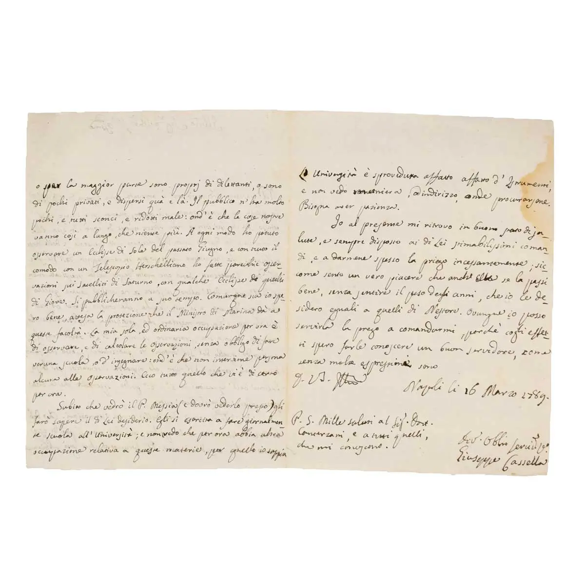 Autograph Letter (2)