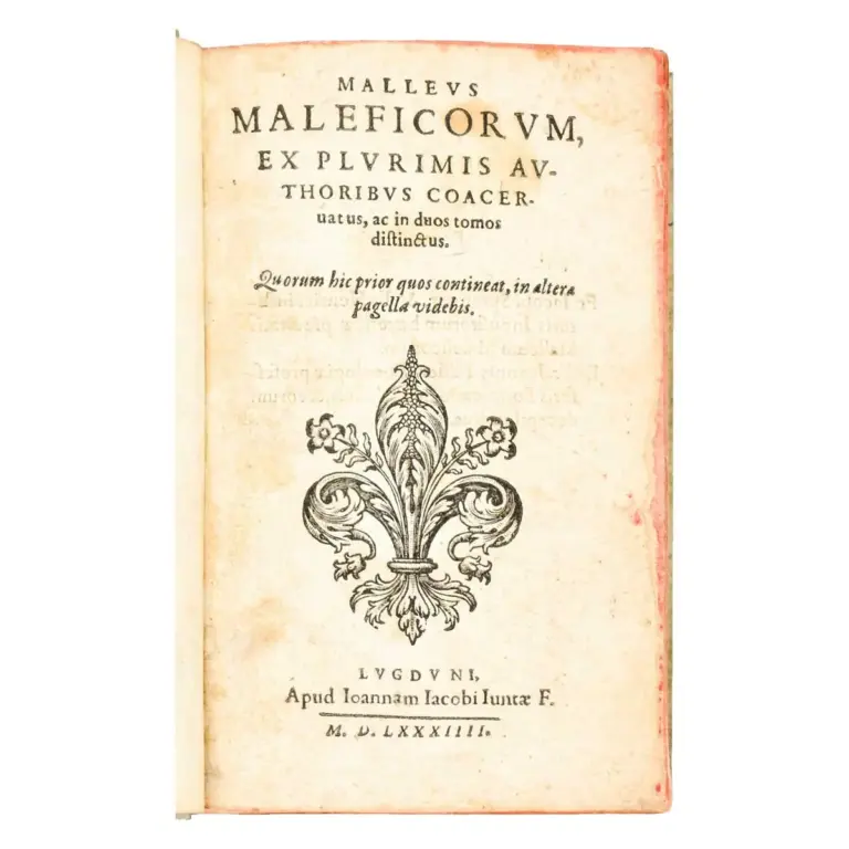 Malleus Maleficorum , Ex Plurimis Av-Thoribus Coaceruatus,ac in duos tomos distinctus…