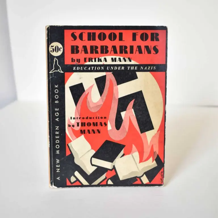 School for Barbarians Education Under the Nazis