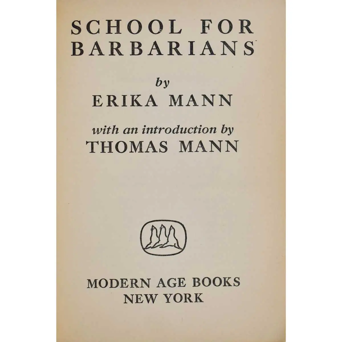 School for Barbarians Education Under the Nazis (2)