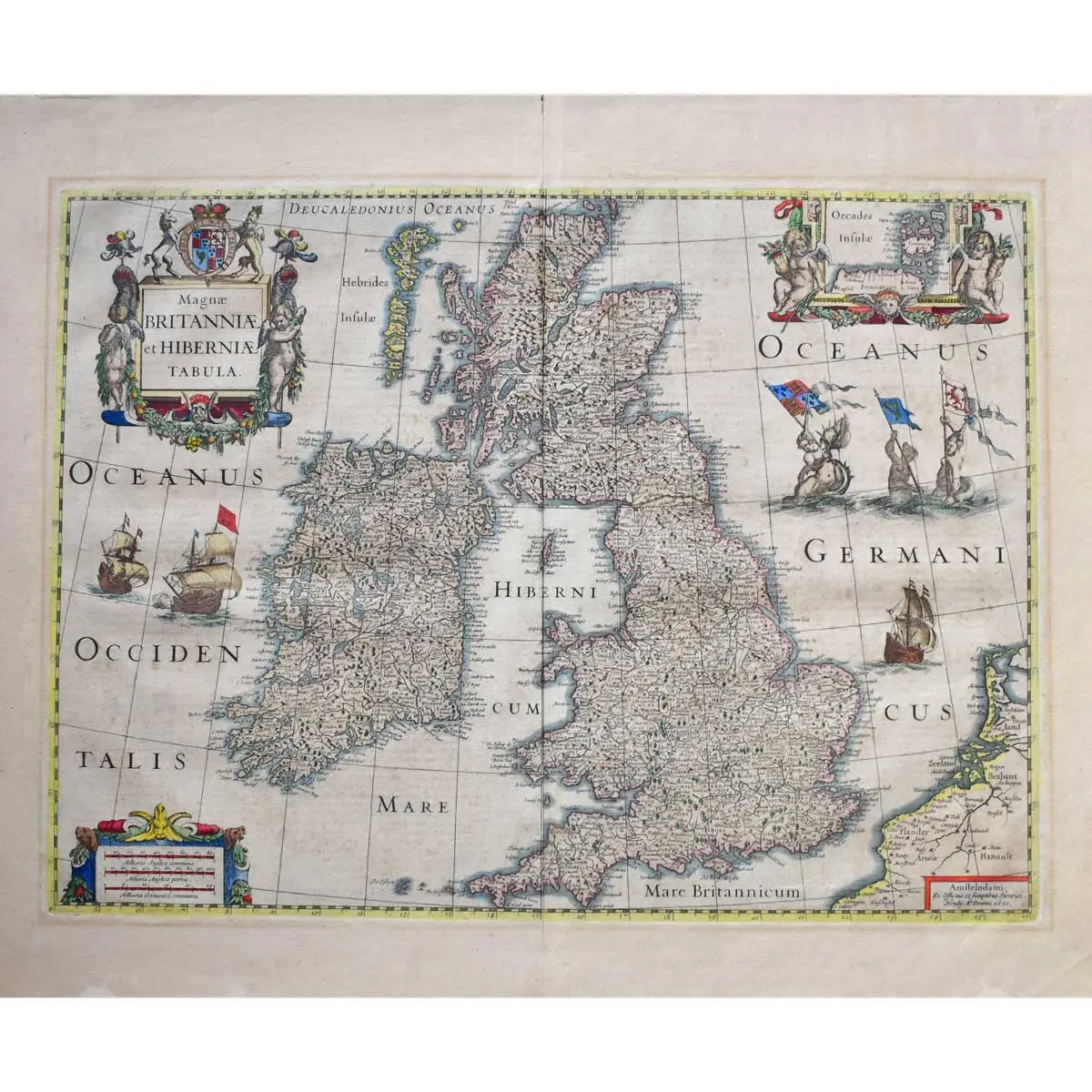 Magnae Britanniae et Hiberniae Tabula