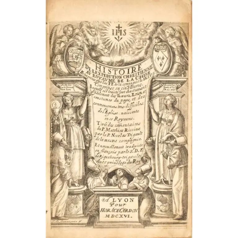Histoire de L’Expedition Chrestienne au Royaume de la Chine.