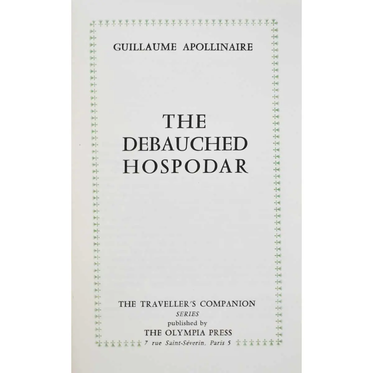 The Debauched Hospodar [bound with] Memoirs of a Young Rakehell (2)