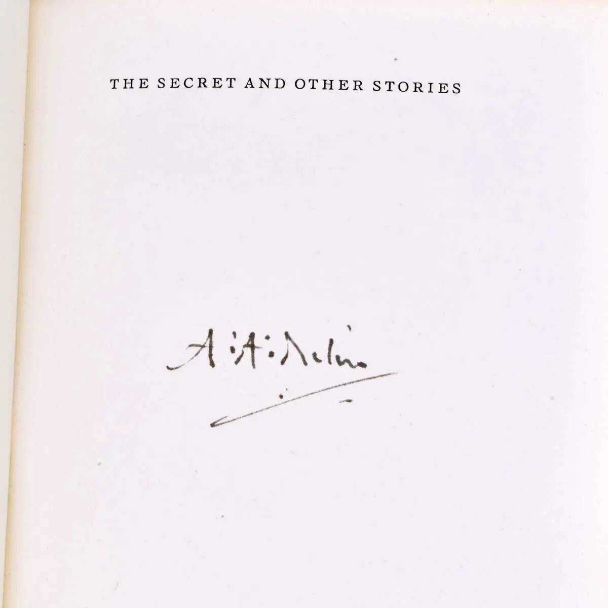 The Secret and Other Stories