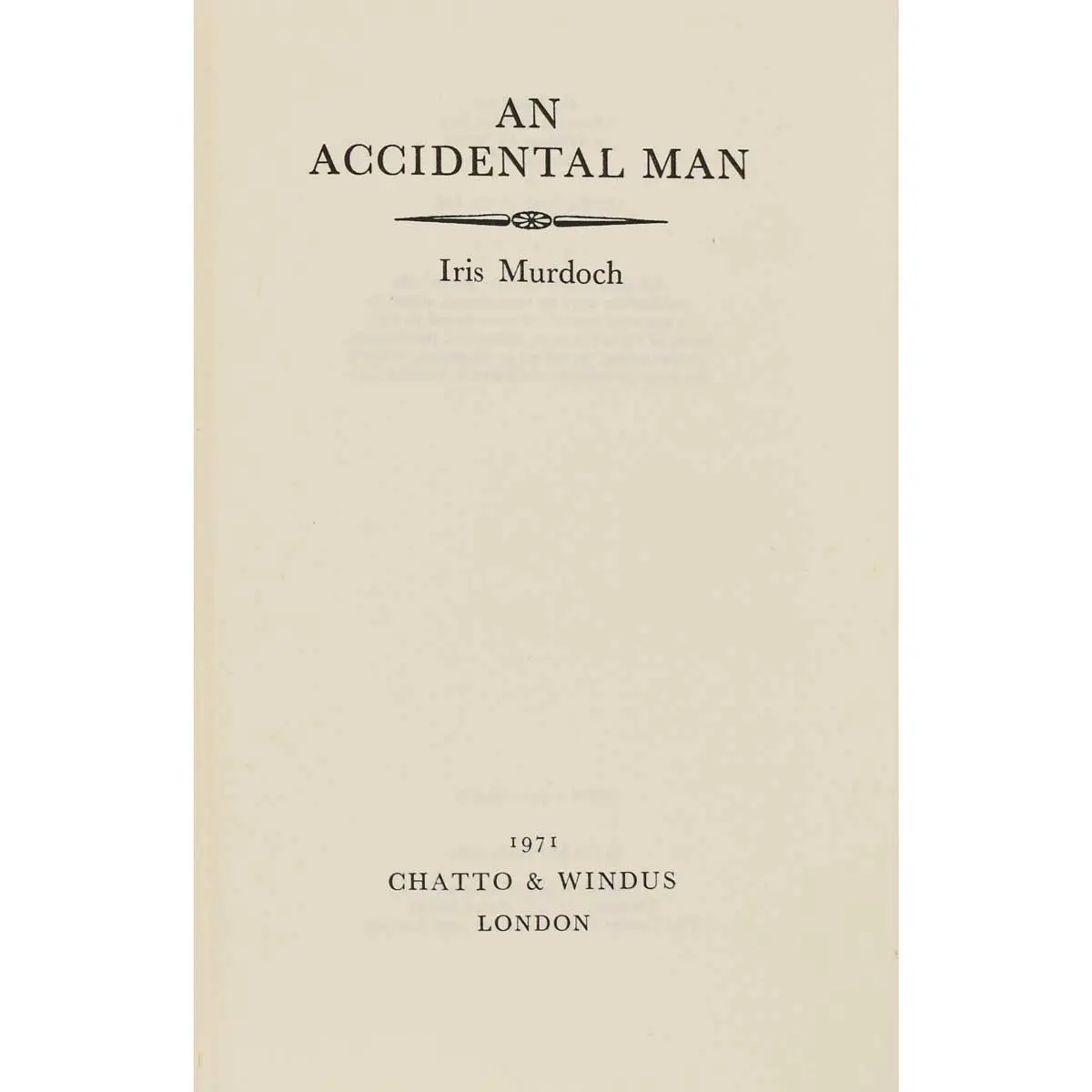 An Accidental Man (3)