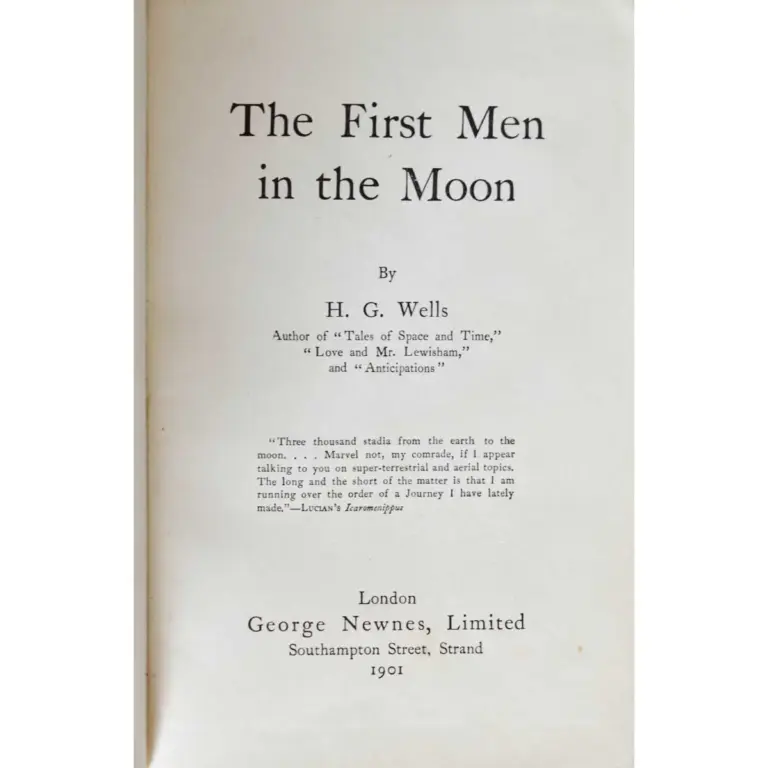 The First Men in the Moon