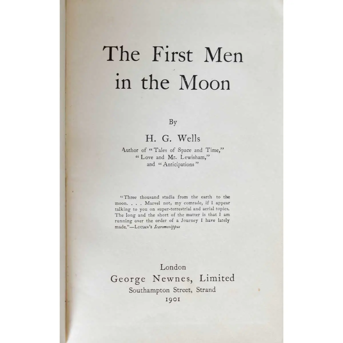 The First Men in the Moon
