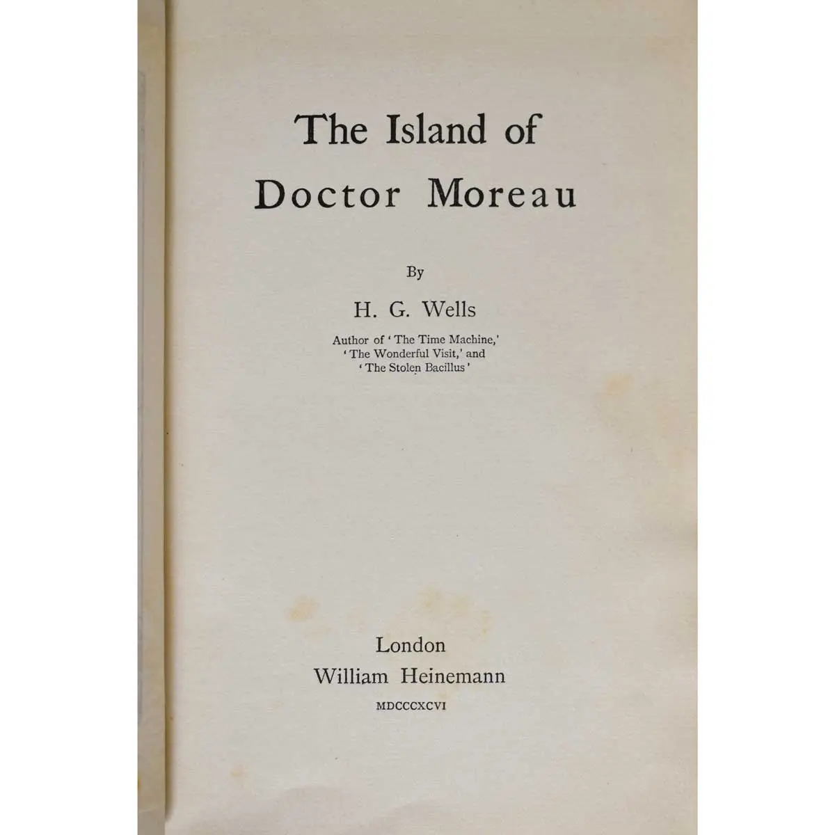 The Island of Dr Moreau (3)