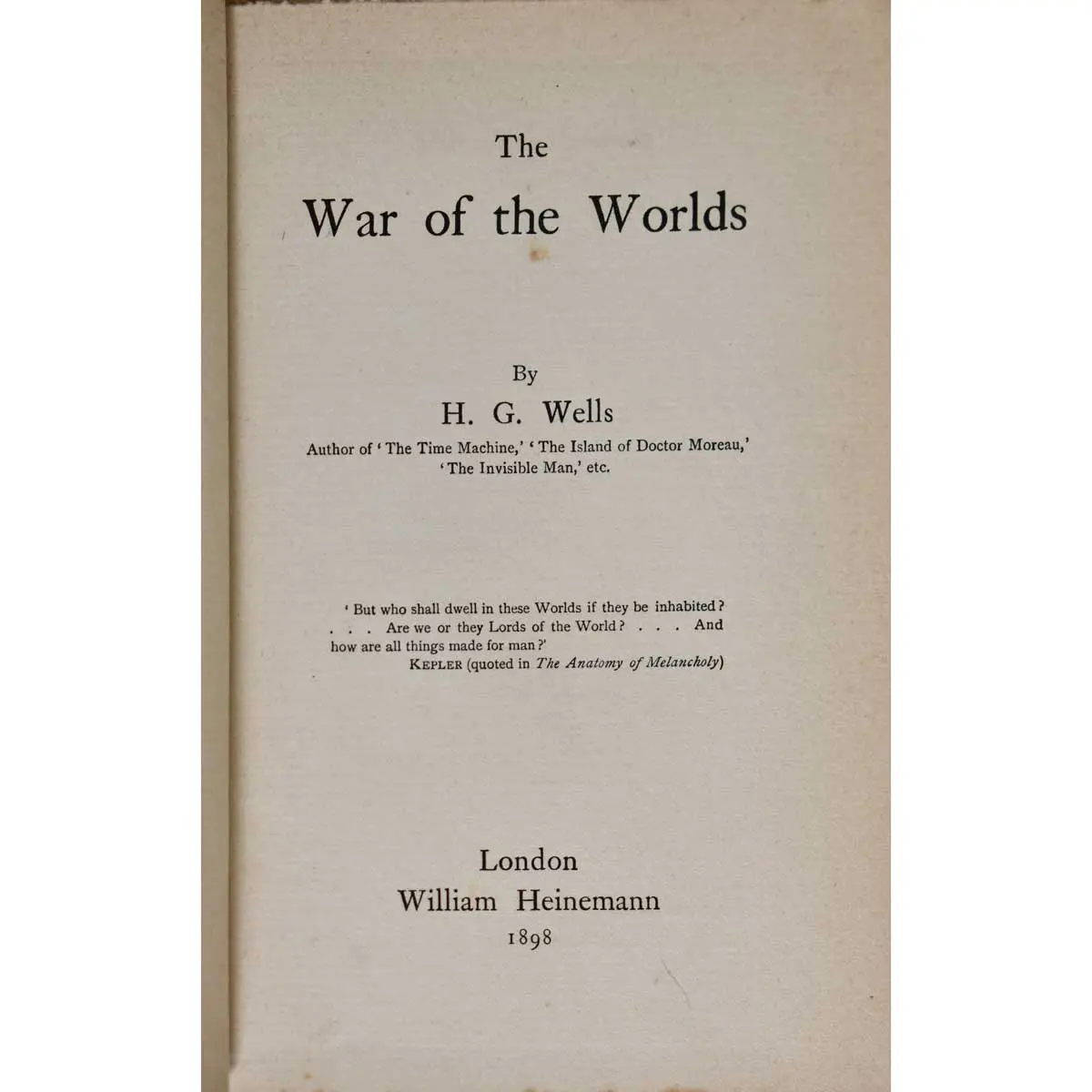 The War of the Worlds (2)