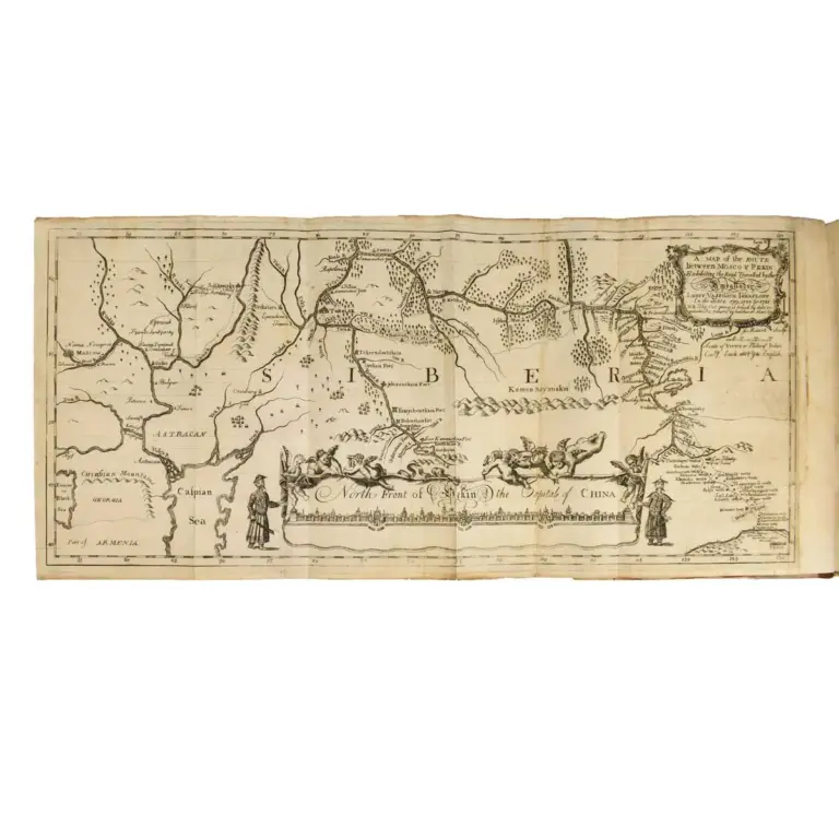Travels from St Petersburg in Russia, to Diverse Parts of Asia… Containing a Journey to Ispahan in Persia… [with] Part of a Journey to Pekin in China, Through Siberia.