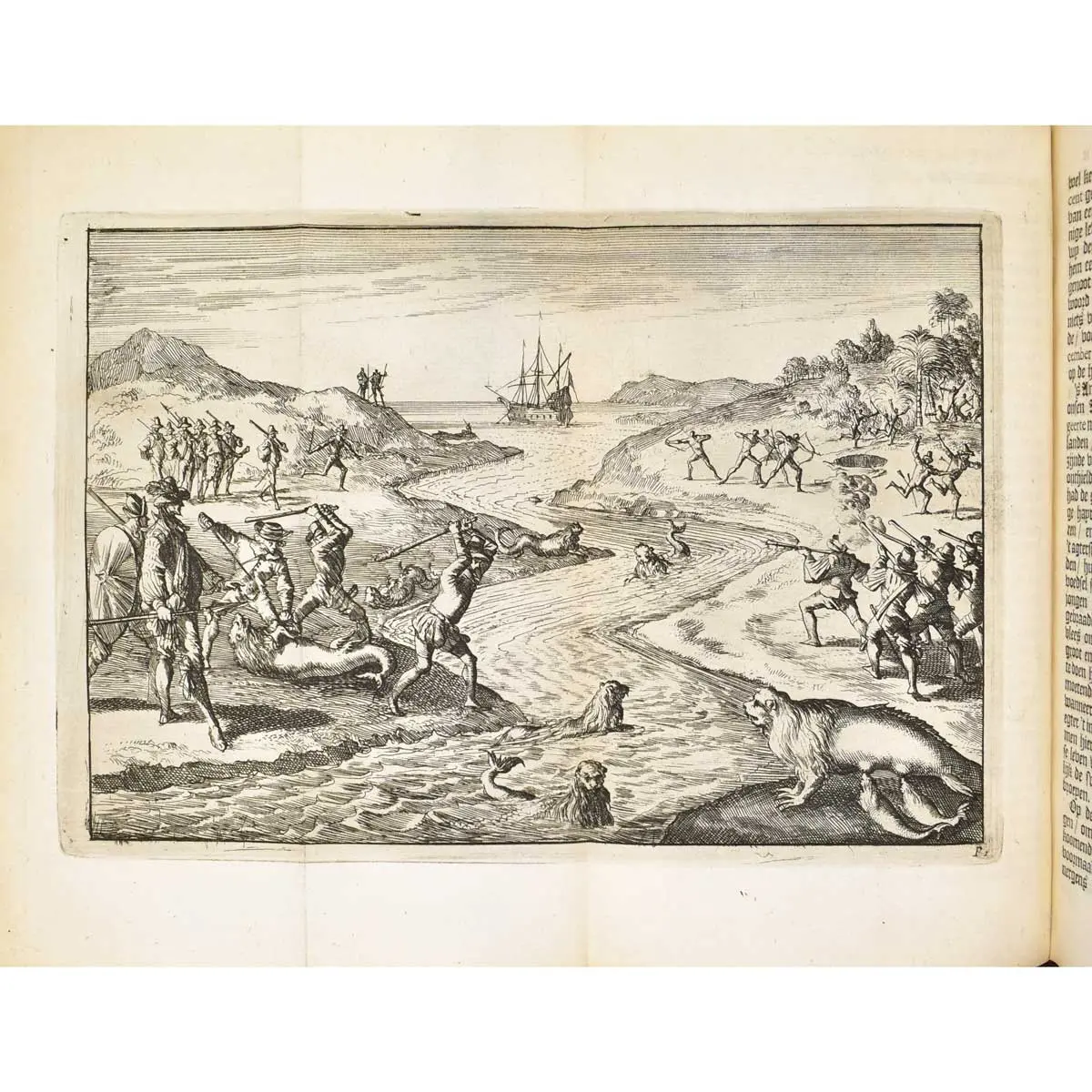 Twee vermaarde Scheeps-togten, van Thomas Candisch, Engels Edelman, De Eerste rond-om den geheelen Aard-kloot, Gedaan in het Jaar 1586. en vervolgens (3)