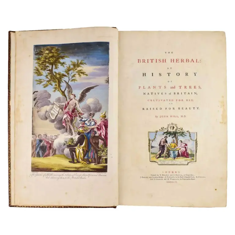 The British Herbal: An history of plants and trees, natives of Britain, cultivated for use, or raised for beauty.