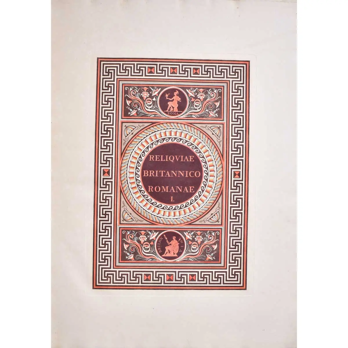 Reliquiae Britannico-Romanae.Containing Figures of Roman Antiquities Discovered in Various Parts of England (3)