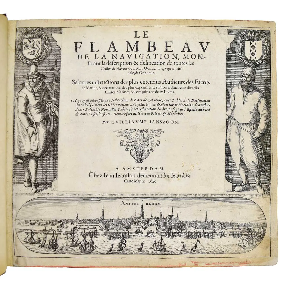 Le Flambeau de la Navigation, monstrant la description & delineation de toutes les costes & havres de la Meer occidentale, septentrionale, & orientale… (2)