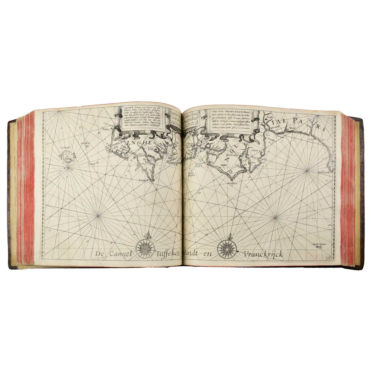 Le Flambeau de la Navigation, monstrant la description & delineation de toutes les costes & havres de la Meer occidentale, septentrionale, & orientale… (3)