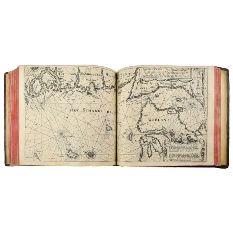 Le Flambeau de la Navigation, monstrant la description & delineation de toutes les costes & havres de la Meer occidentale, septentrionale, & orientale…