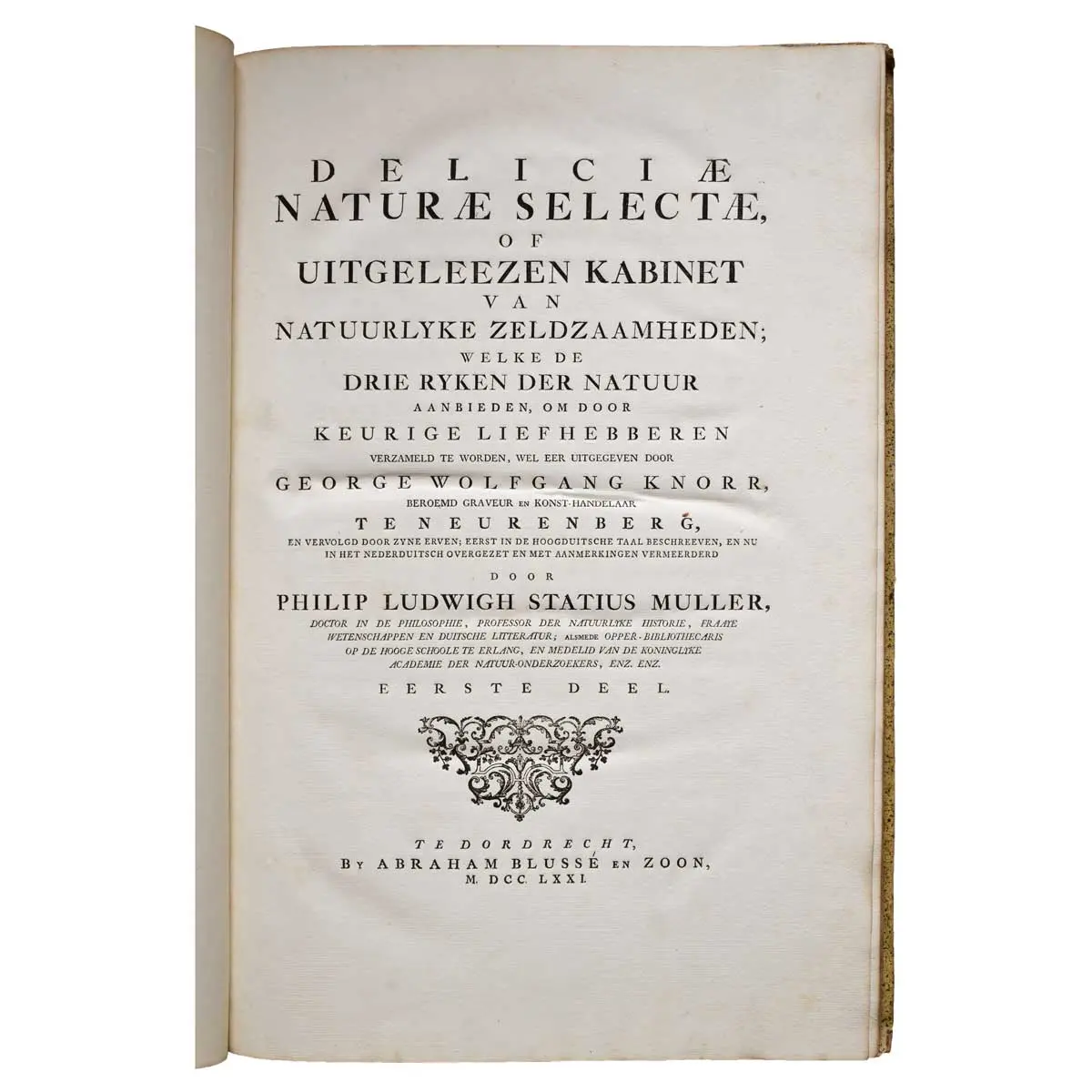 Deliciae naturae Selectae of Uitgeleezen Kabinet van Natuurlyke Zeldzaamheden (2)