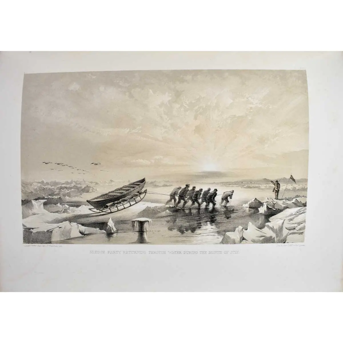 A Series of Fourteen Sketches made During the Voyage up Wellington Channel in Search of Sir John Franklin, K.C.H., and the Missing Crews of H.M. Discovery Ships Erebus and Terror (4)