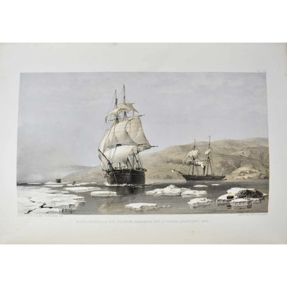 A Series of Fourteen Sketches made During the Voyage up Wellington Channel in Search of Sir John Franklin, K.C.H., and the Missing Crews of H.M. Discovery Ships Erebus and Terror (2)