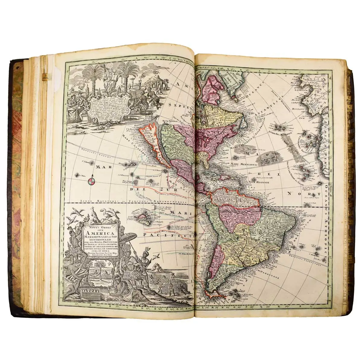 Atlas Novus Indicibus Instructus, oder Neuer mit Wort-Registern versehener Atlas… haupt-und Special-Tabellen (4)