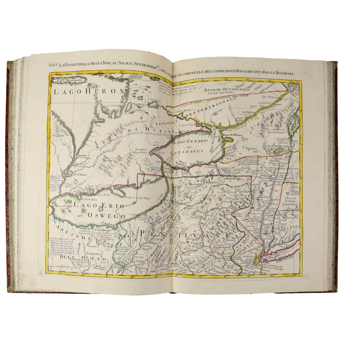 Atlante novissimo, illustrato ed accresciuto sulle osservazioni, e scoperte fatte dai più celebri e più recenti geografi, che ora per la prima volta si produce (7)
