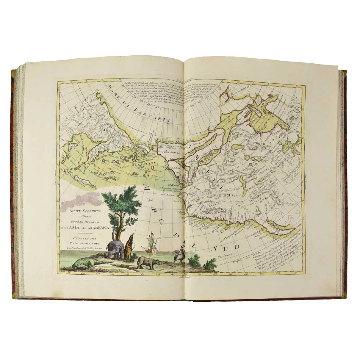 Atlante novissimo, illustrato ed accresciuto sulle osservazioni, e scoperte fatte dai più celebri e più recenti geografi, che ora per la prima volta si produce (5)