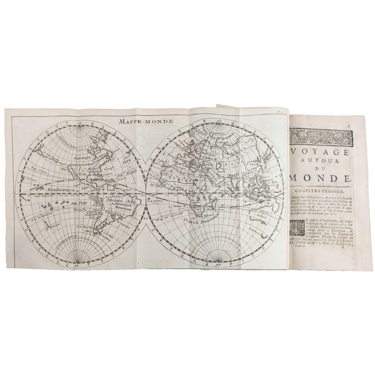 Nouveau Voyage Autour Du Monde Ou L’on Decrit En Particulier L’Istme De L’Amerique, Plusiers Cotes & Isles Des Indes Occidentales, Les Isles Du Cap Verd, Le Passage Par La Terre Del Fuego (6)