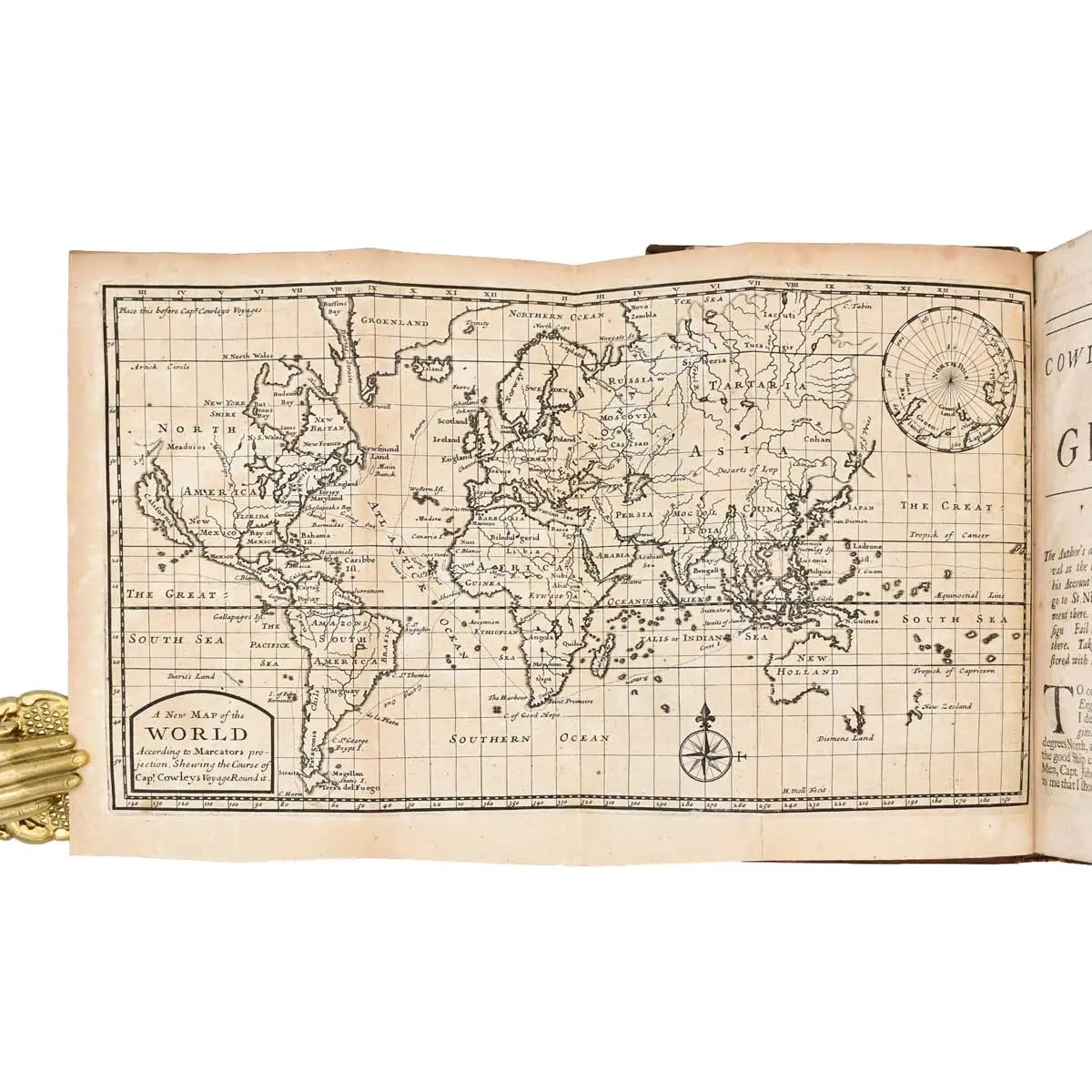 A Collection of Original Voyages: Containing I. Capt. Cowley’s Voyage Round the Globe. II. Captain Sharp’s Journey over the Isthmus of Darien, and Expedition into the South Seas, Written by Himself (4)