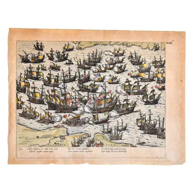 Classis Hispanica 30 Maii Anno 1588. Lisbona Angliam contra emissa…