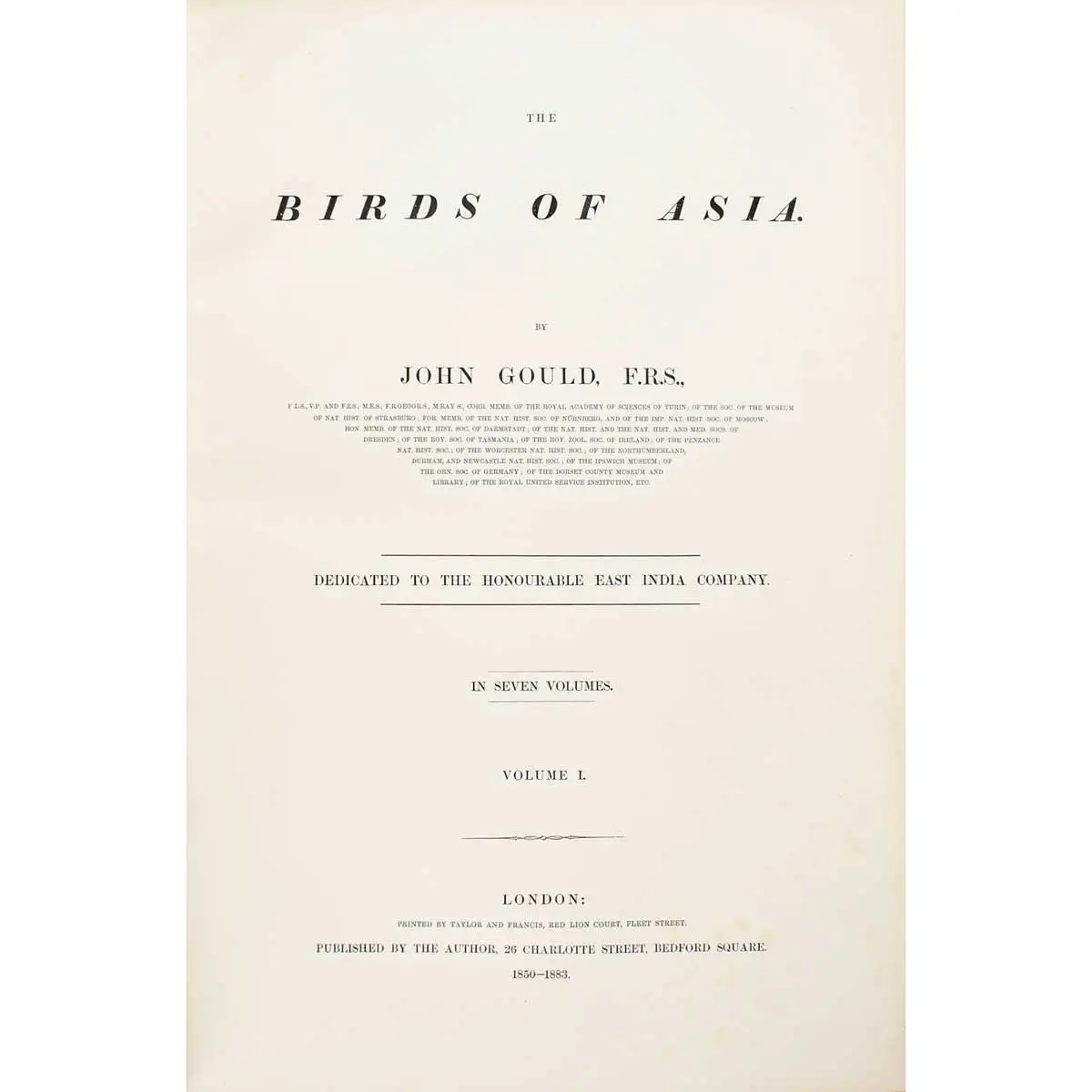 The Birds of Asia (8)