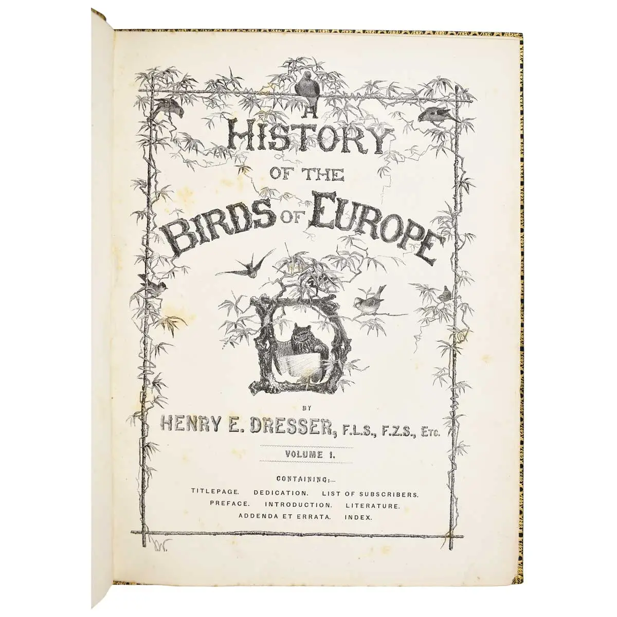 A History of the Birds of Europe, including all the species inhabiting the western Palaearctic Regions (2)