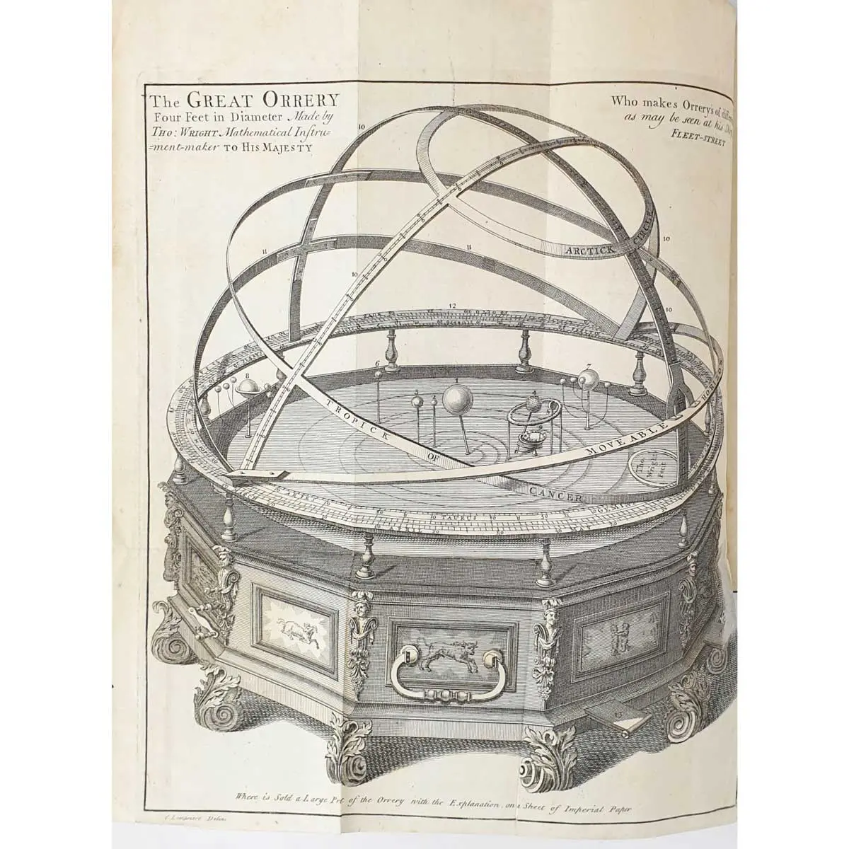 The Description and Use of the Globes, and the Orrery, by which is prefixed By way of introduction, a brief account of the Solar System.