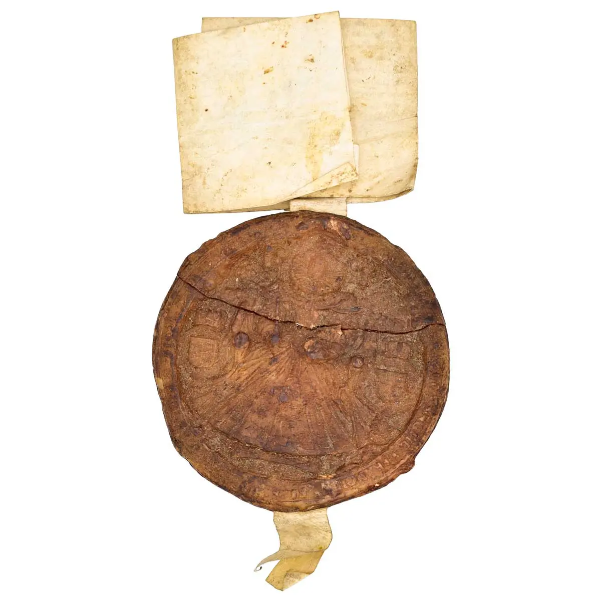 Very good impression of the Second Great Seal of Elizabeth I (2)
