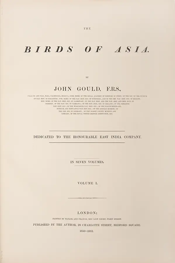 The Birds of Asia (2)