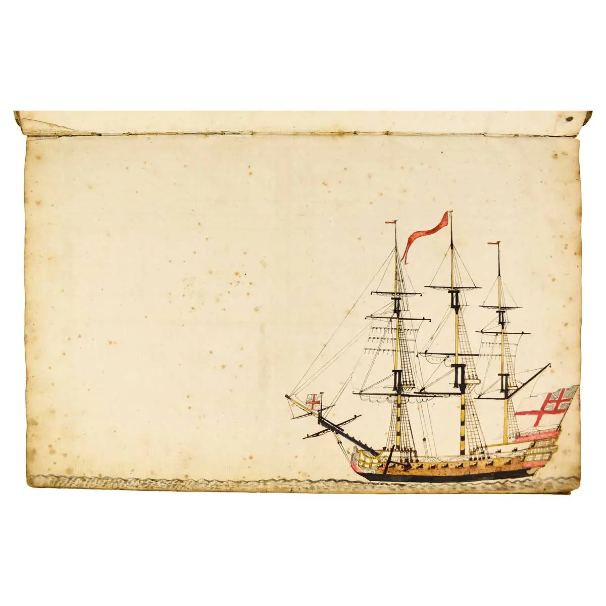 SHIP’S LOG FOR THE EAST INDIAMAN ESSEX for a voyage from London to India, Sri Lanka and return, January 1768 – December 1769 (2)