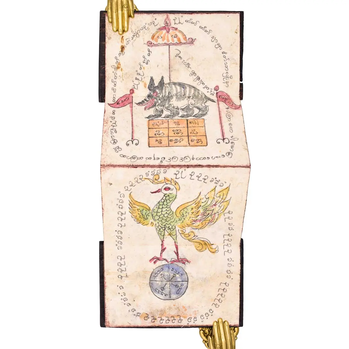 Burmese Parabaik Tattoo Flash Book (2)