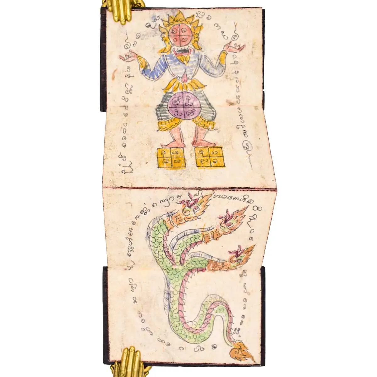 Burmese Parabaik Tattoo Flash Book (3)