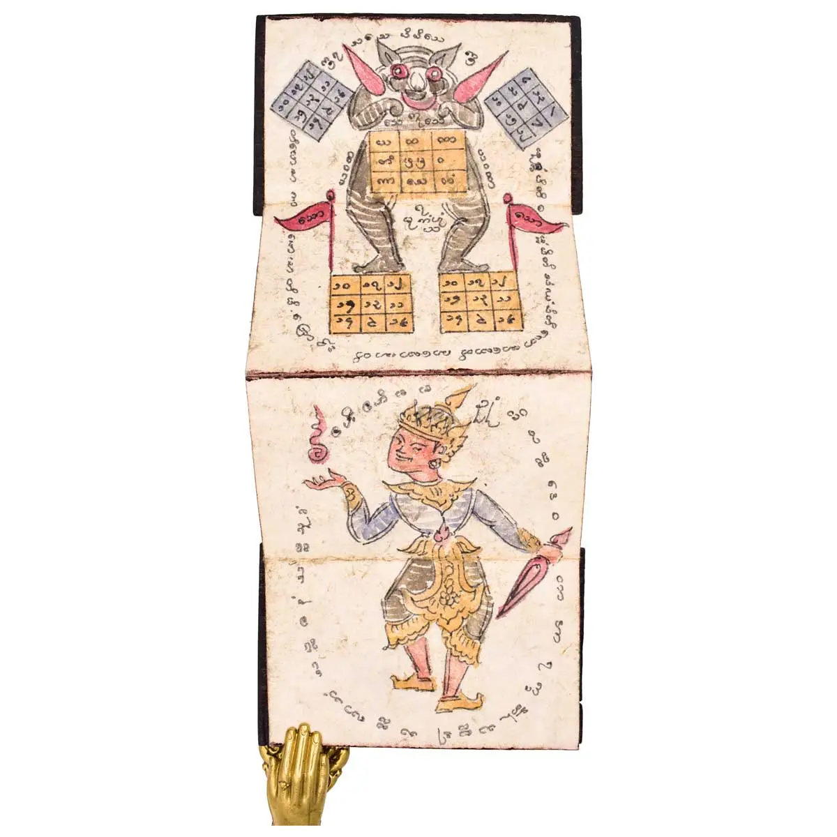 Burmese Parabaik Tattoo Flash Book (5)