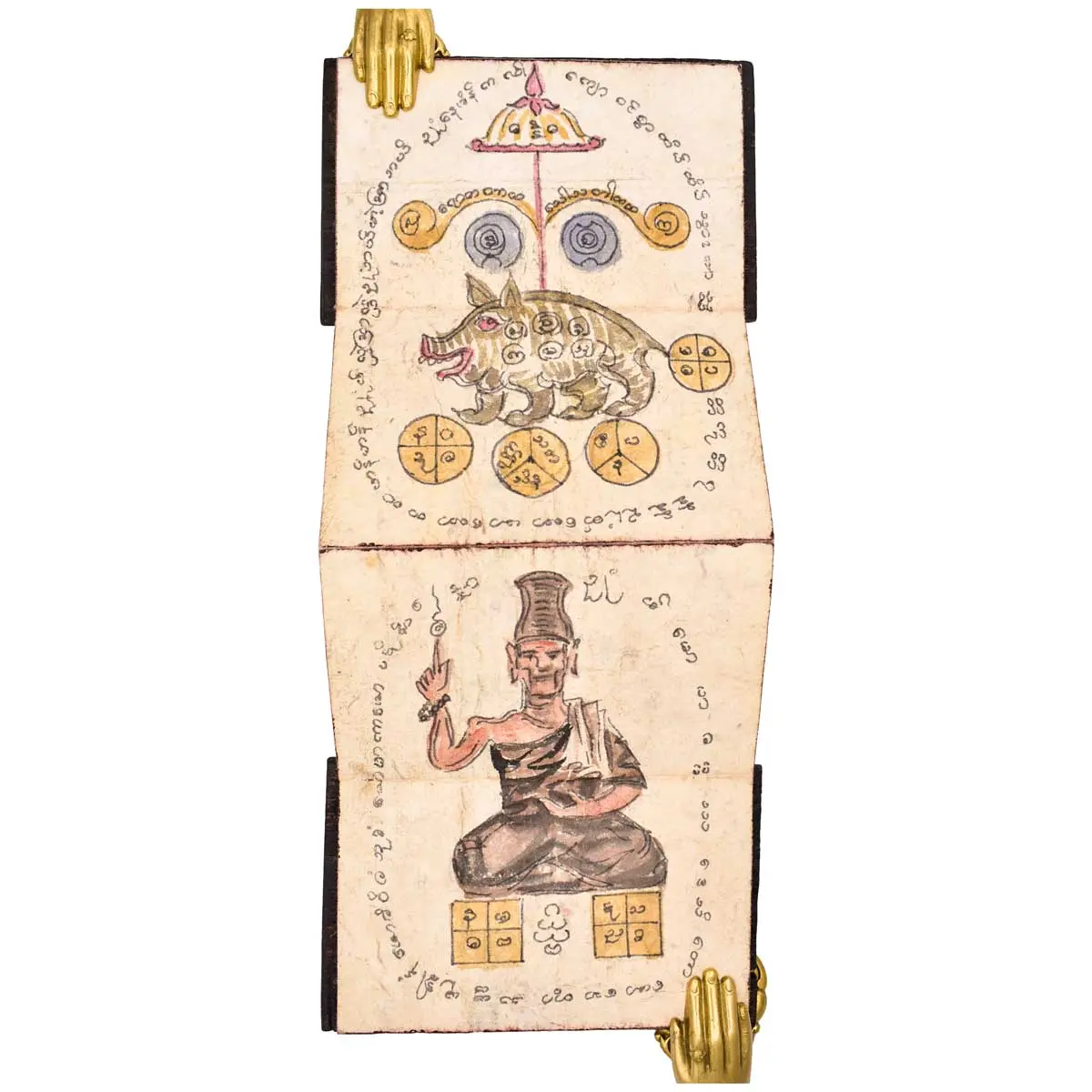 Burmese Parabaik Tattoo Flash Book (6)