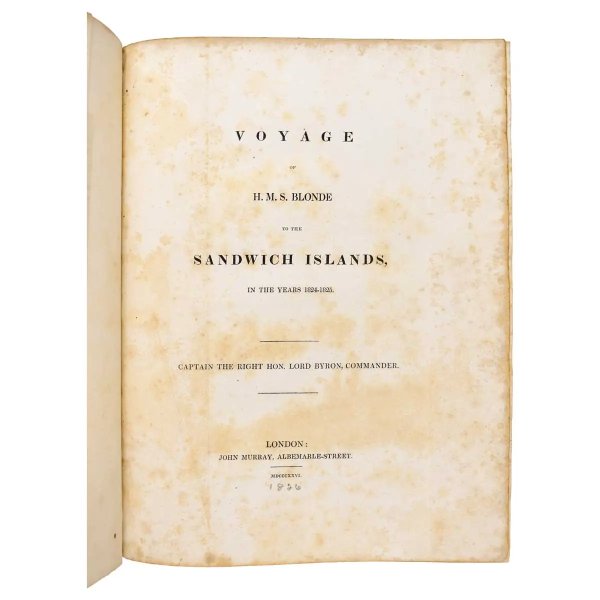 Voyage of H.M.S. Blonde to the Sandwich Islands, In the Years 1824-1825 (2)