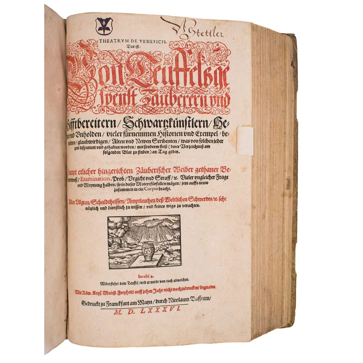 [WITCHCRAFT SAMMELBAND – JOHANN WEYER] (4)