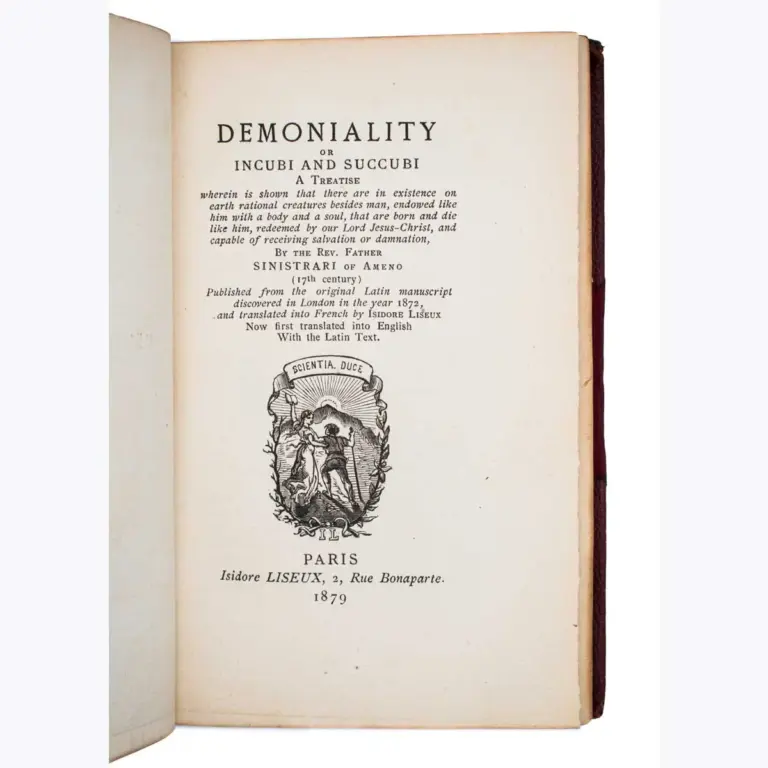 Demoniality or Incubi and Succubi