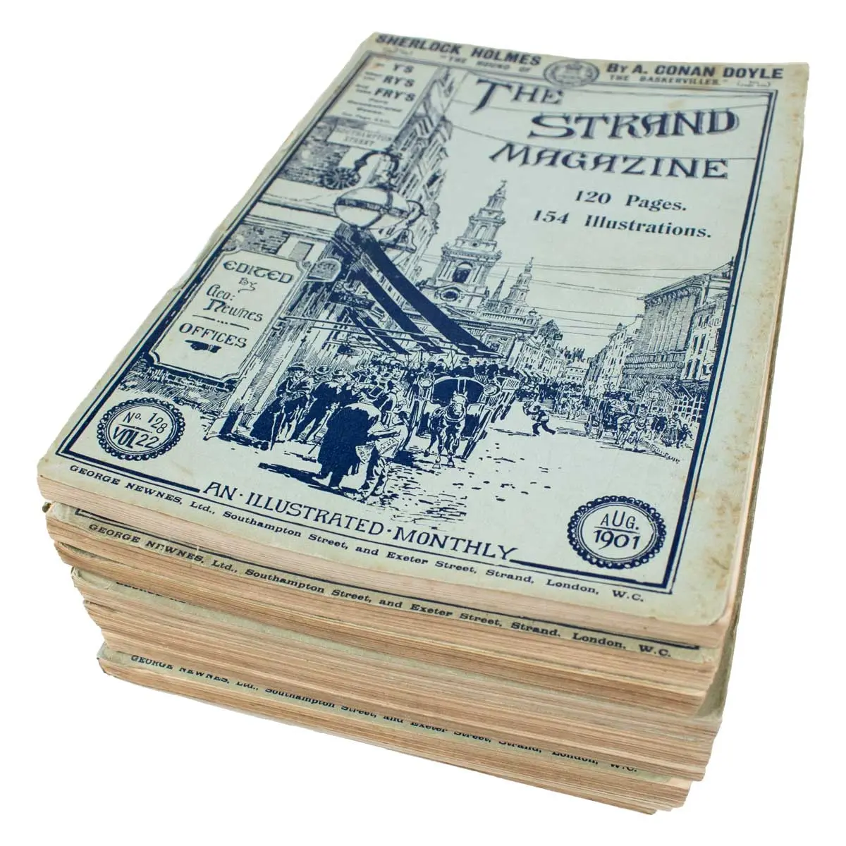 The Hound of the Baskervilles – The Strand Magazine Original Wrapper Issues (2)