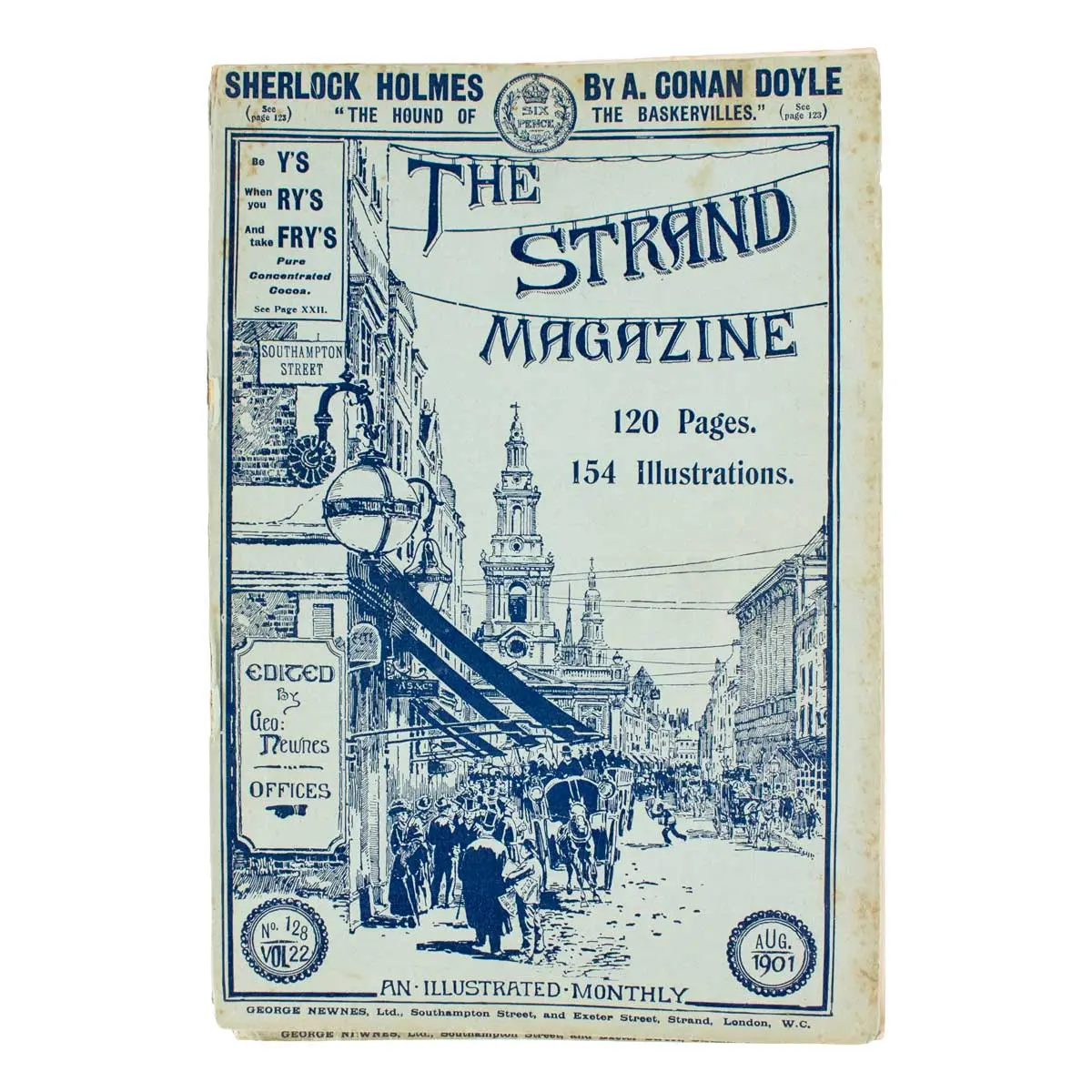 The Hound of the Baskervilles – The Strand Magazine Original Wrapper Issues