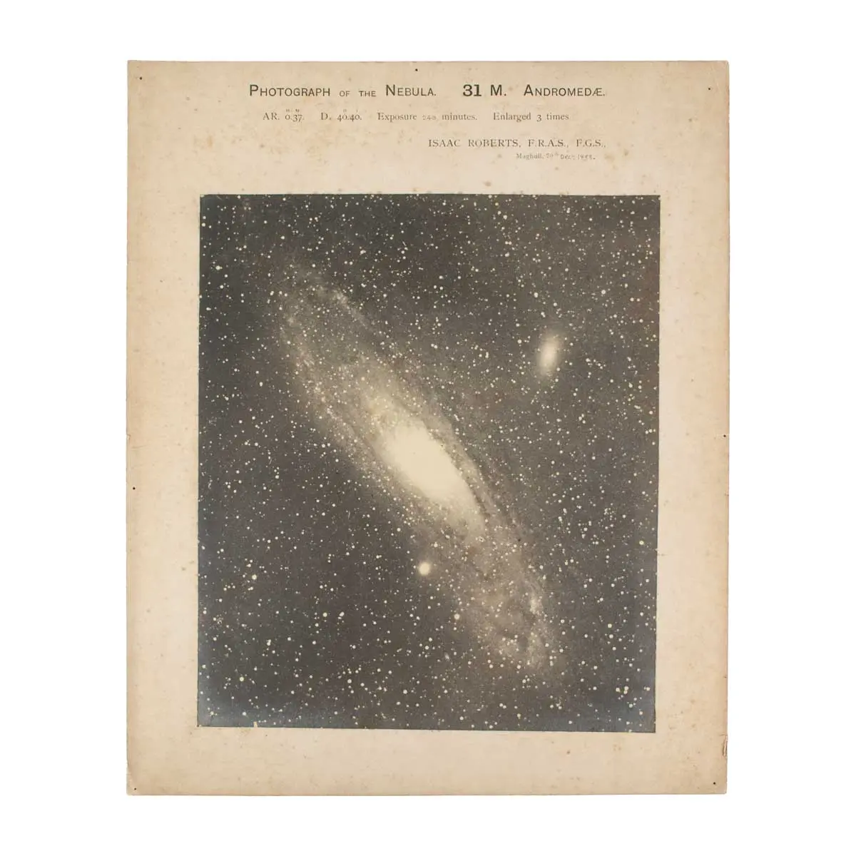 A Very Scarce Collection of Six Astronomical Photographs
